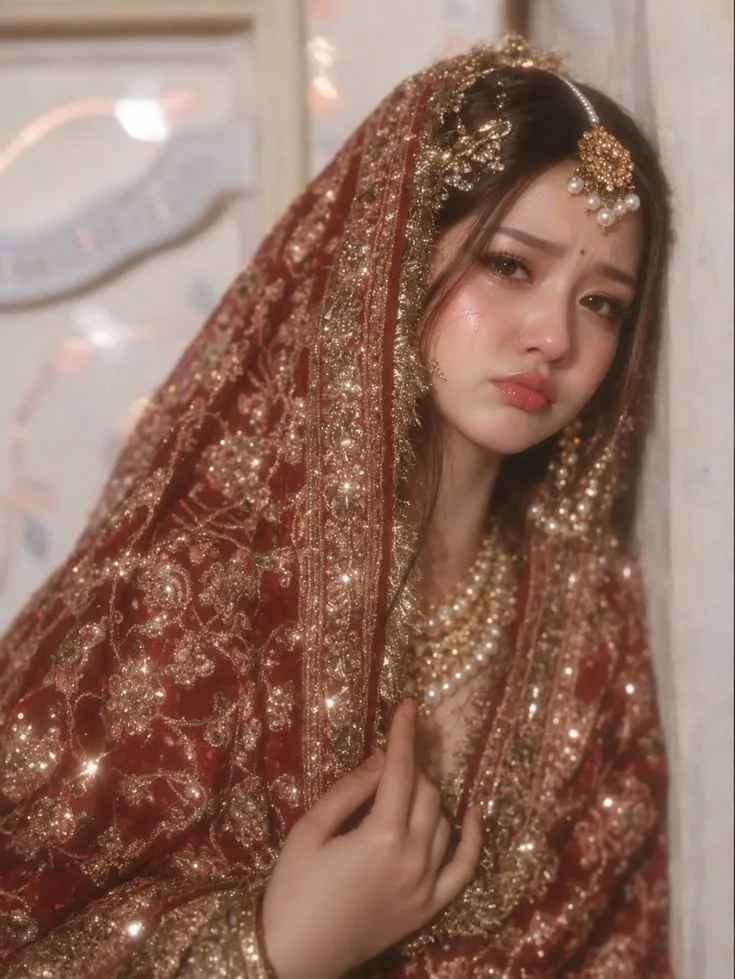 Royal Maroon Bridal Elegance