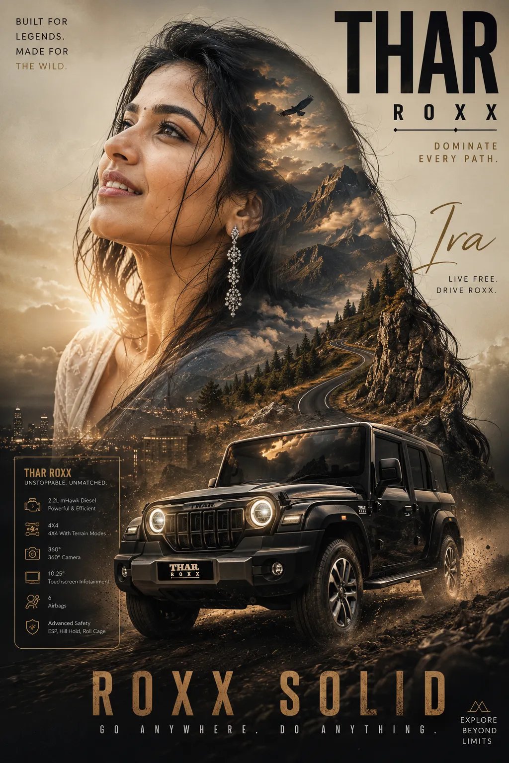 Cinematic Automotive Poster