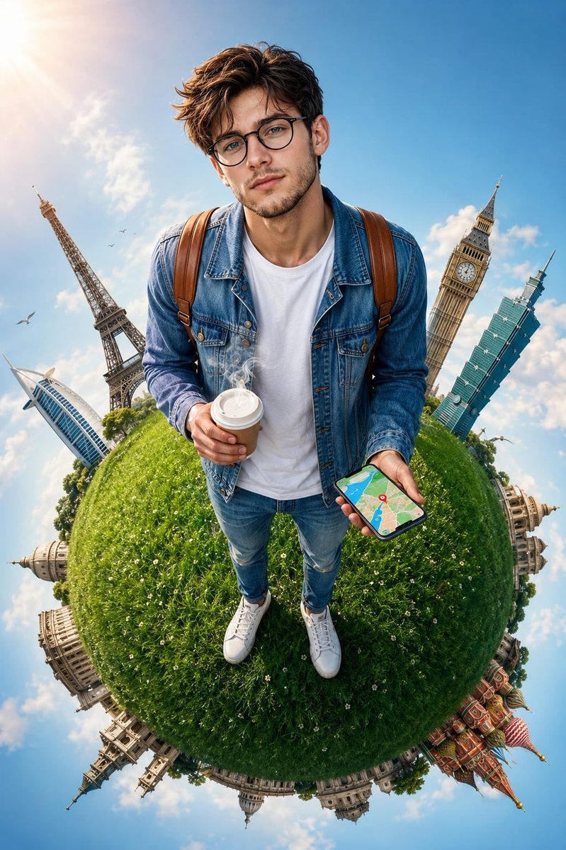 Cinematic Travel Portrait