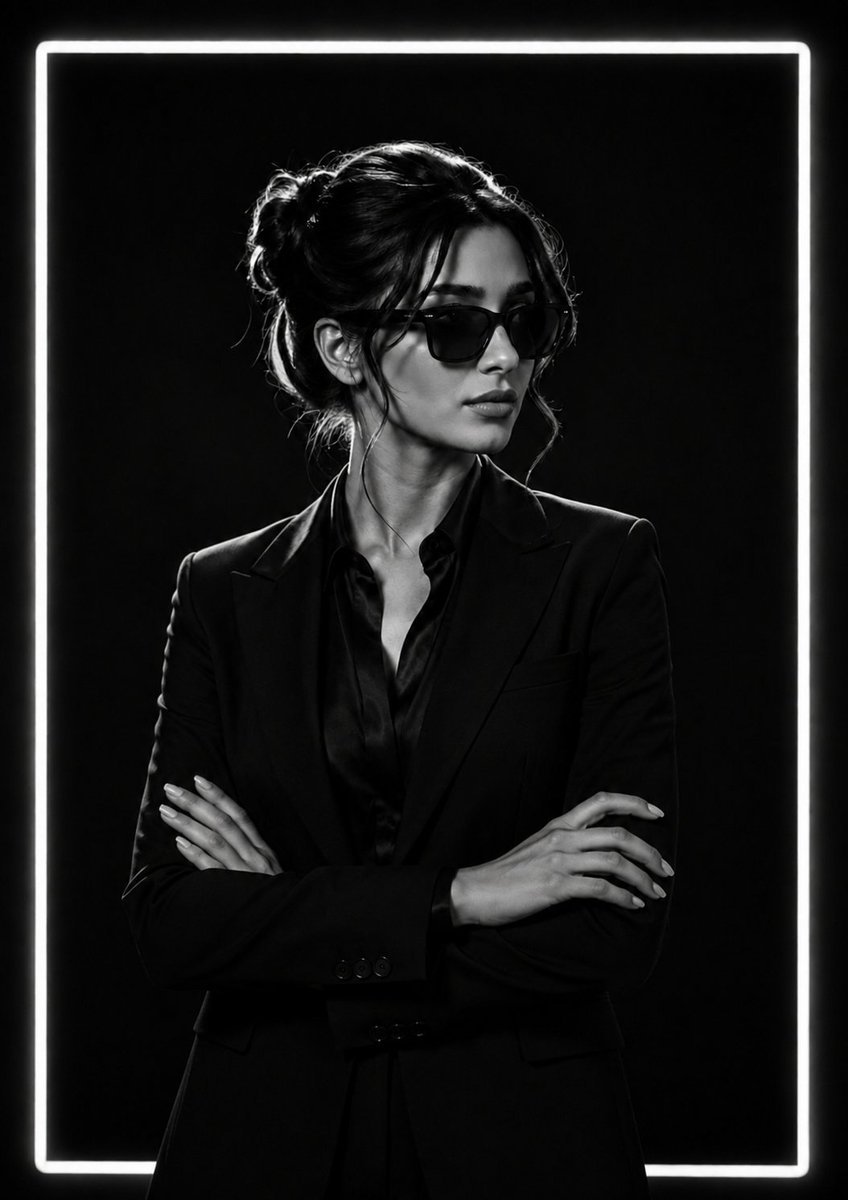 Cinematic Fashion Portrait