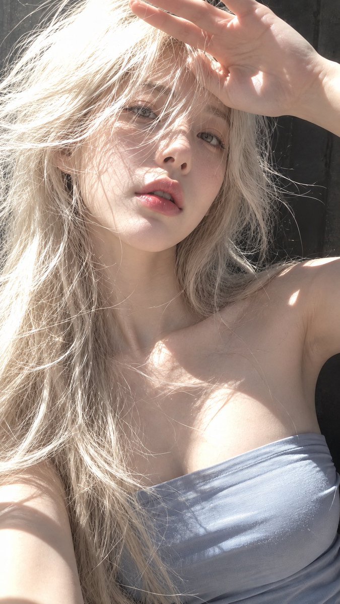 🤍 Images 2.5 absolutely nails this hard-sunlight portrait look!
