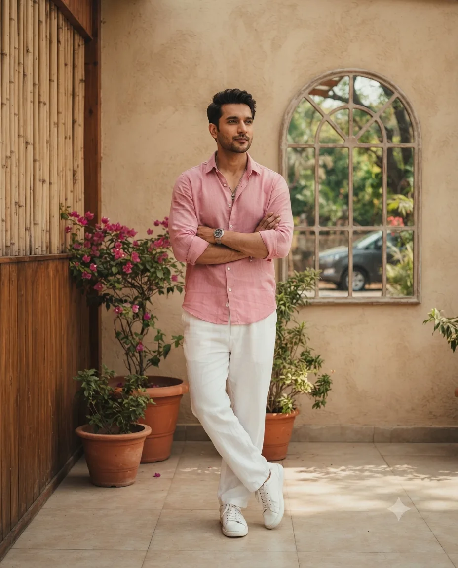 Create a photorealistic 4:5 full-body fashion portrait using the uploaded image as the exact reference for pose, composition, framing,