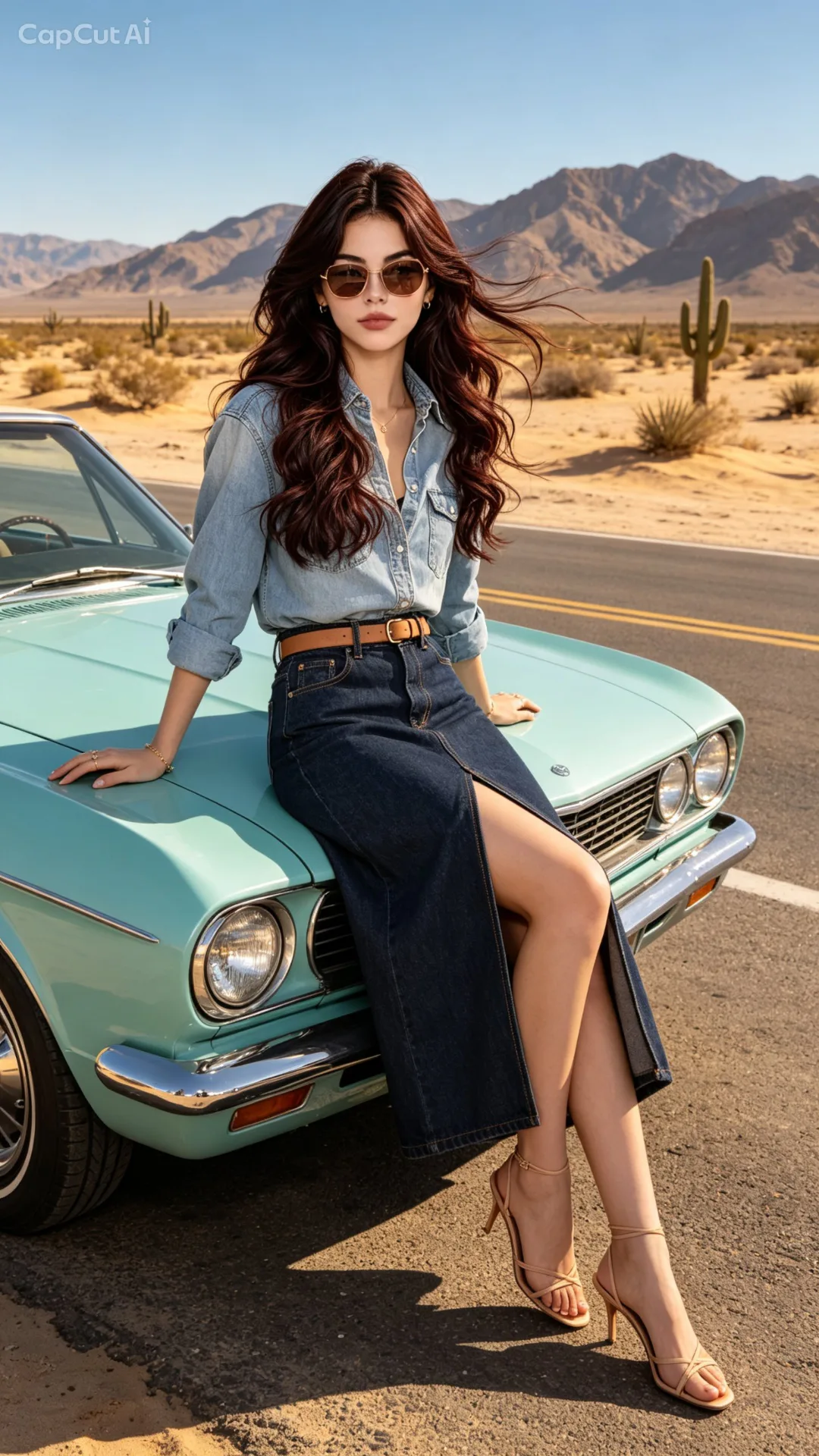 Create a premium fashion editorial using the uploaded reference image as the only identity reference.
