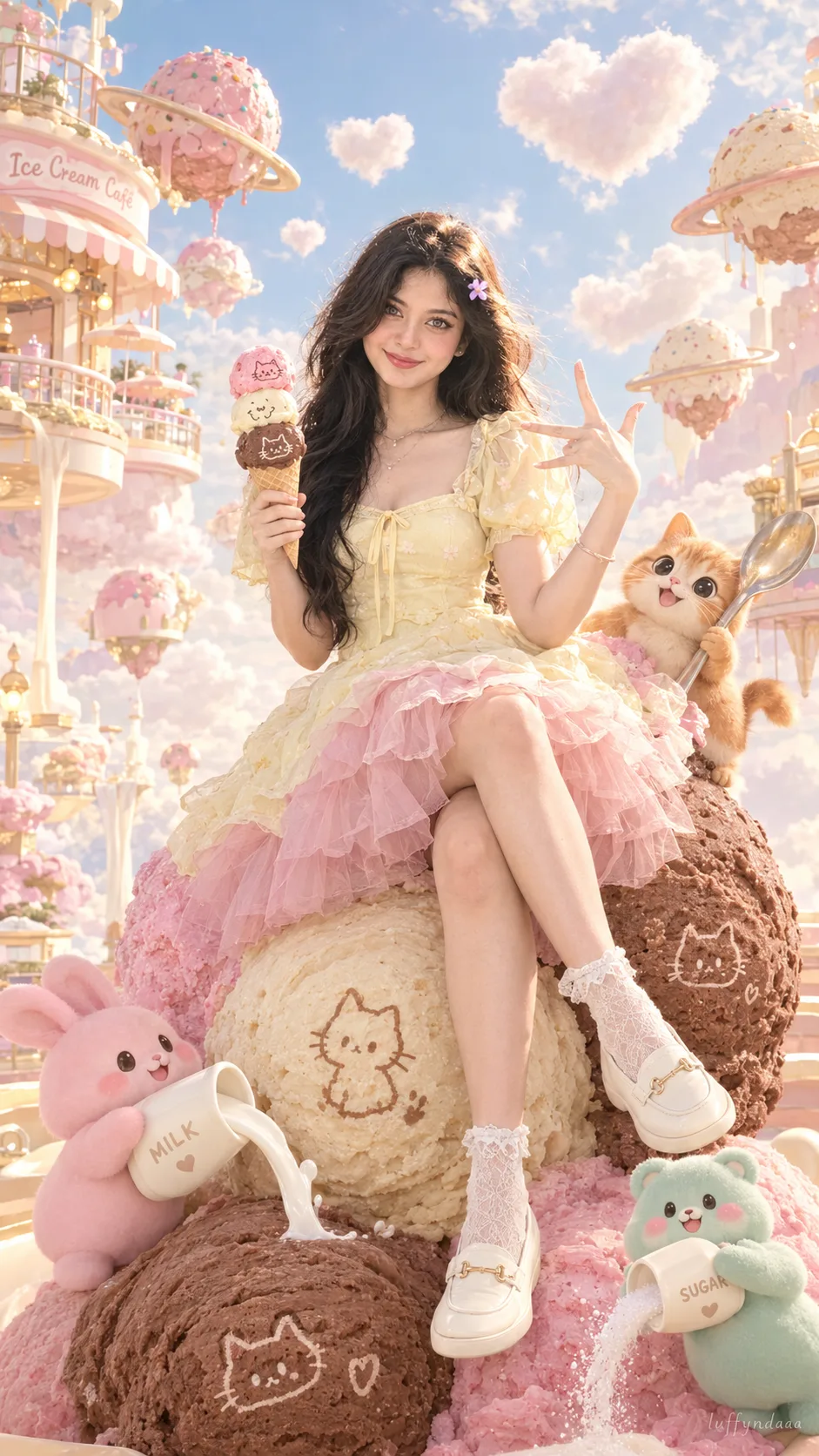Create a hyper-realistic, cinematic, editorial-style photo.