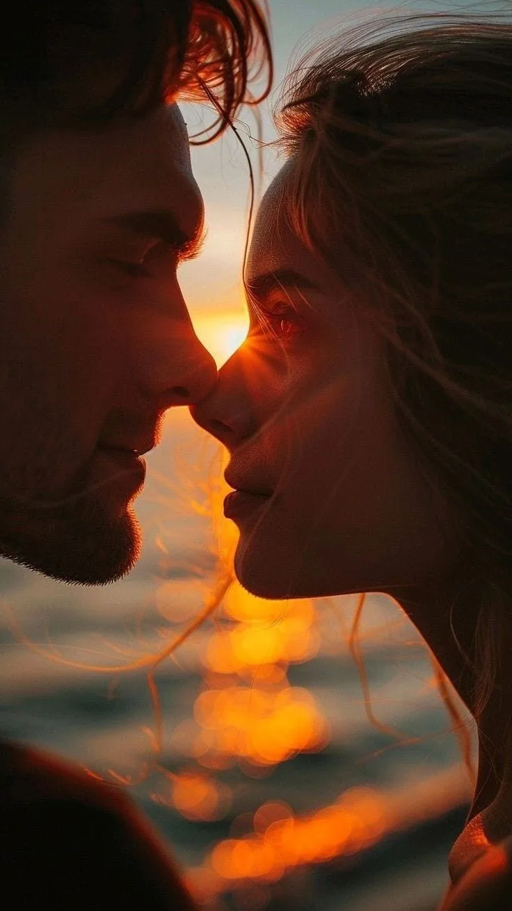 An absolute cinematic masterpiece, hyper-photorealistic and ultra-detailed macro profile portrait capturing an extremely close, intimate,