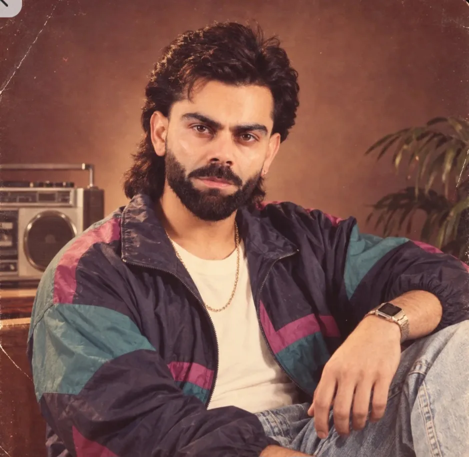 Using the uploaded photo as the identity reference, recreate the person as they might have looked in the 1980s.