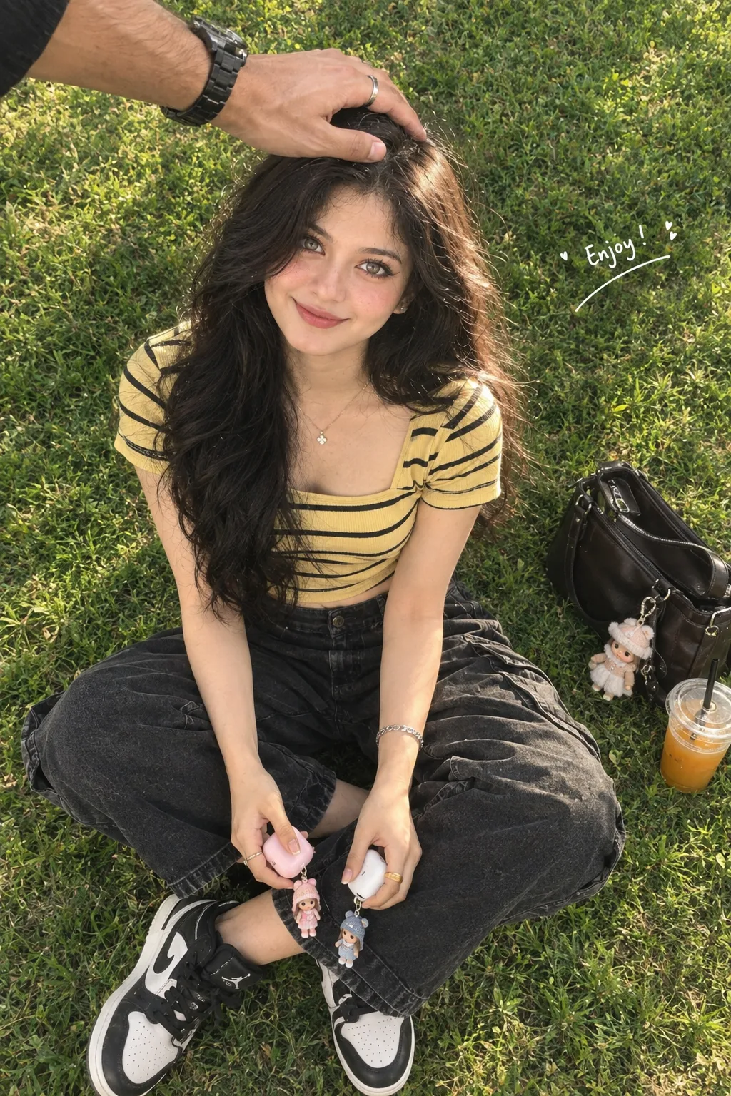 Create a realistic portrait (face is 100% original, no editing required).