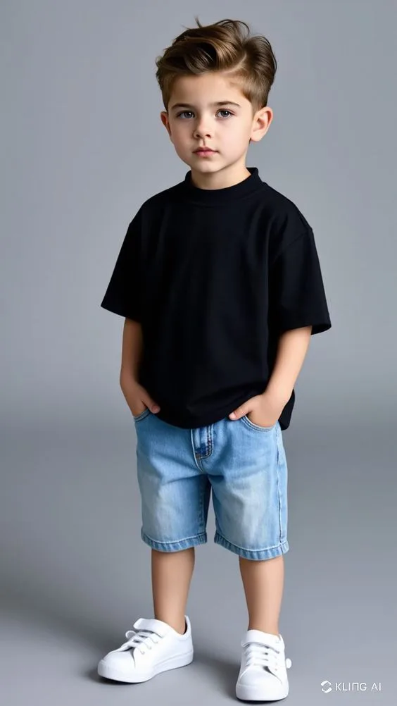 An absolute visual masterpiece, hyper-photorealistic and ultra-detailed full-body vertical portrait capturing an adorable, highly stylish