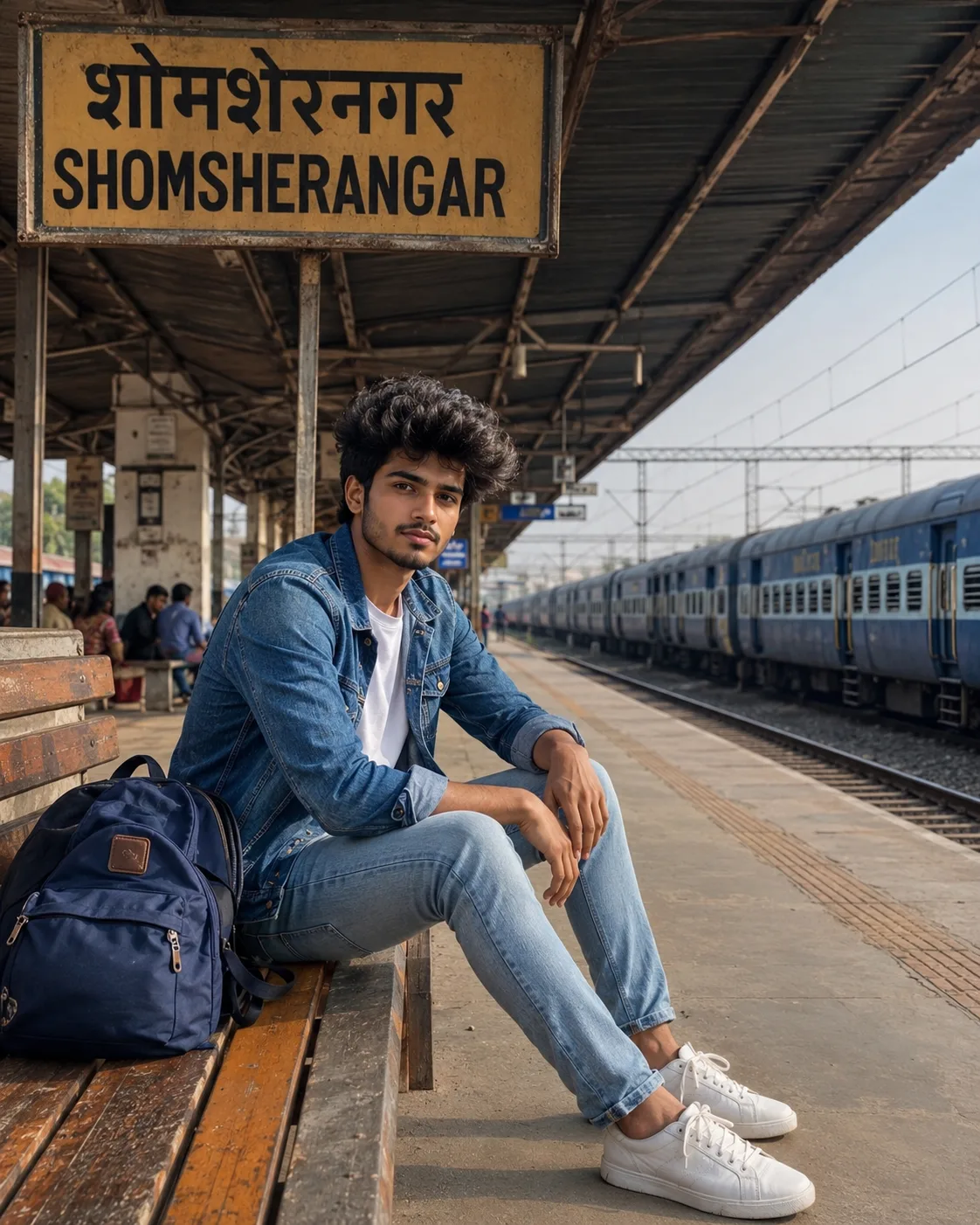 Create a highly realistic, ultra-detailed cinematic travel portrait inspired by the reference image.