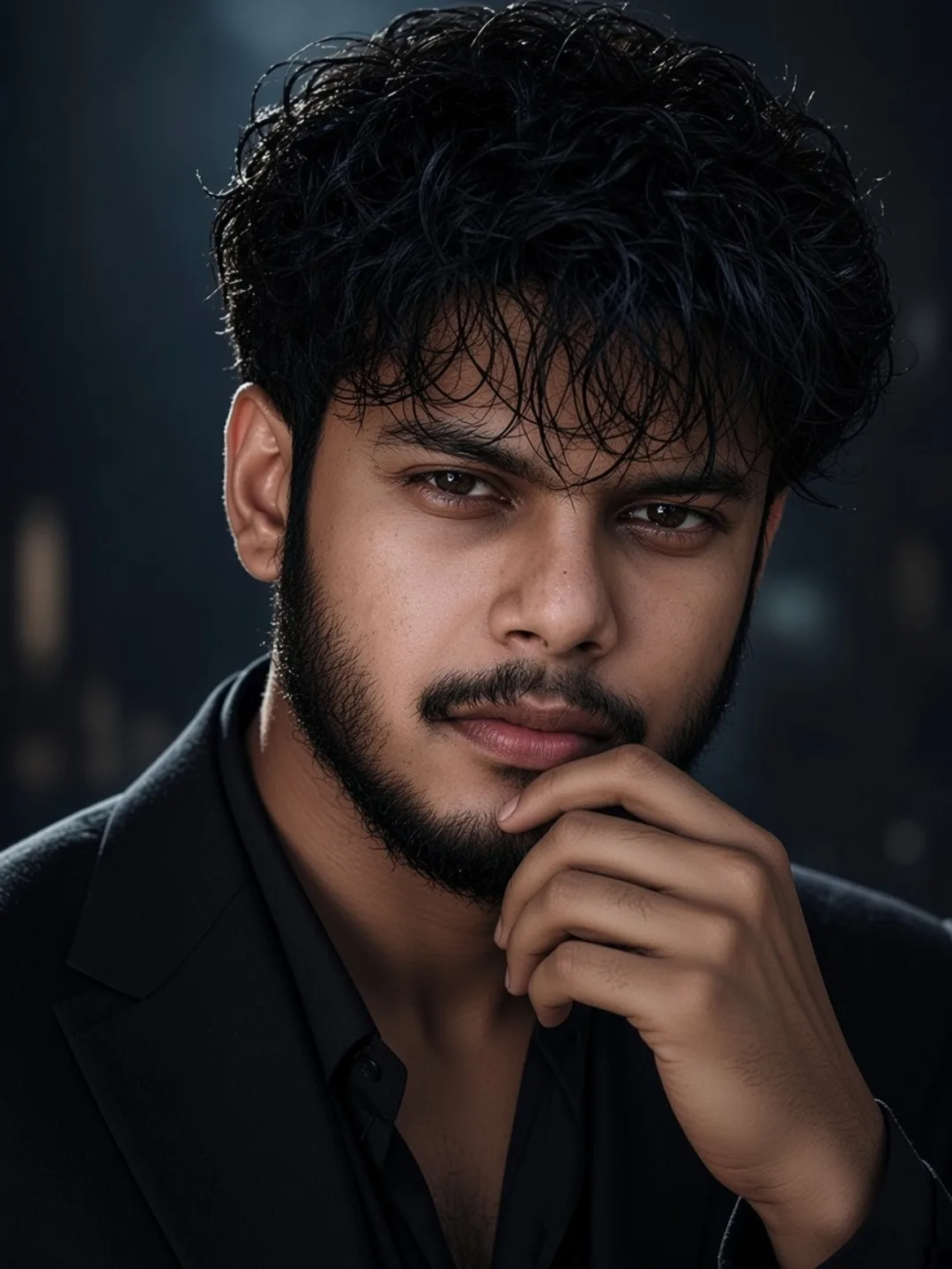 Use my uploaded photo as the identity reference and recreate the first anime character image as an ultra-realistic cinematic photograph.