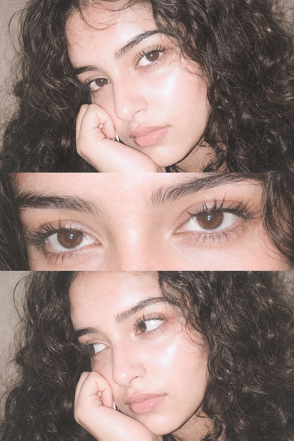 Ultra-realistic Y2K-inspired flash photography collage using the 99 uploaded face exactly.