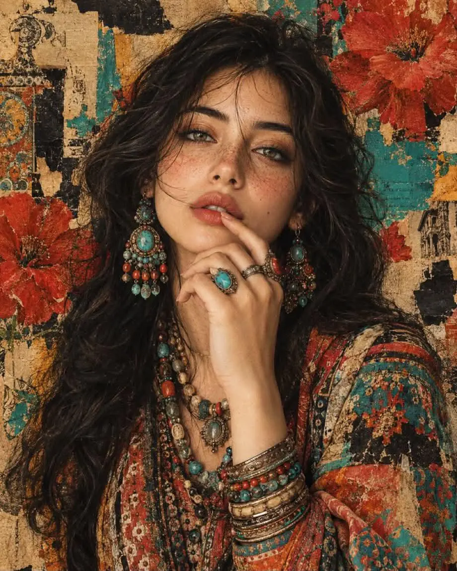 Create an ultra-realistic, high-detail editorial fashion portrait based specifically on the uploaded reference image.