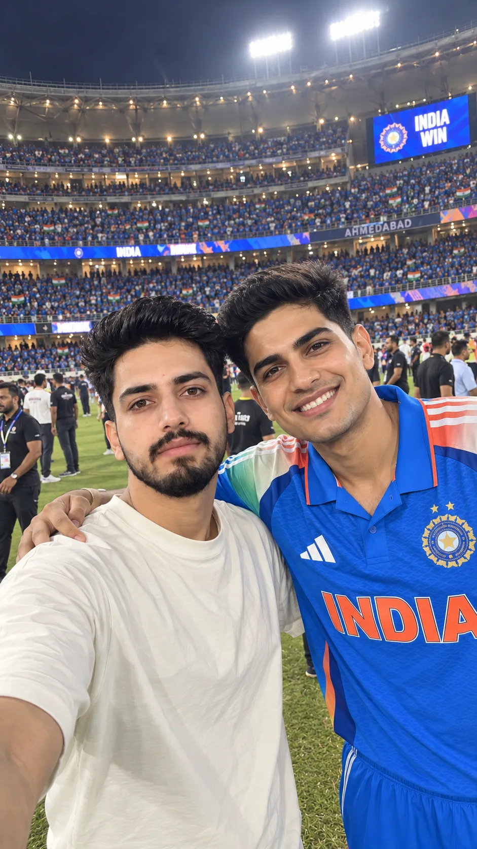 Selfie with Shubman Gill