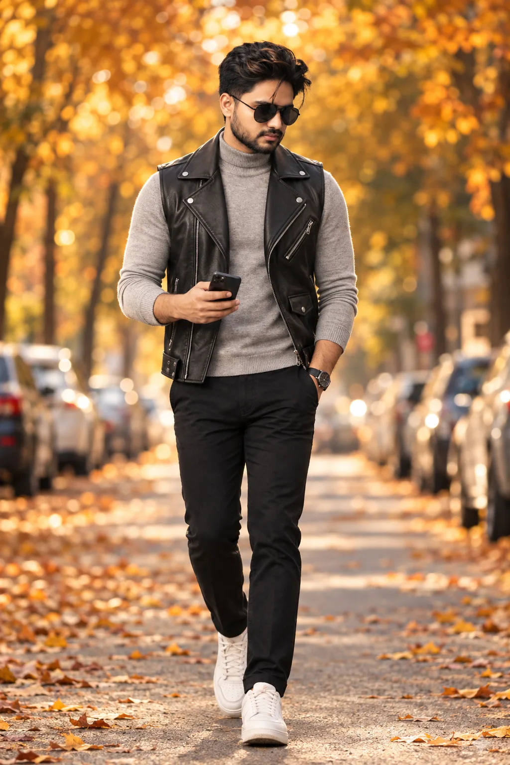 Create a highly realistic, professional portrait of the same young man, keeping his face, hairstyle, facial features, skin tone, and