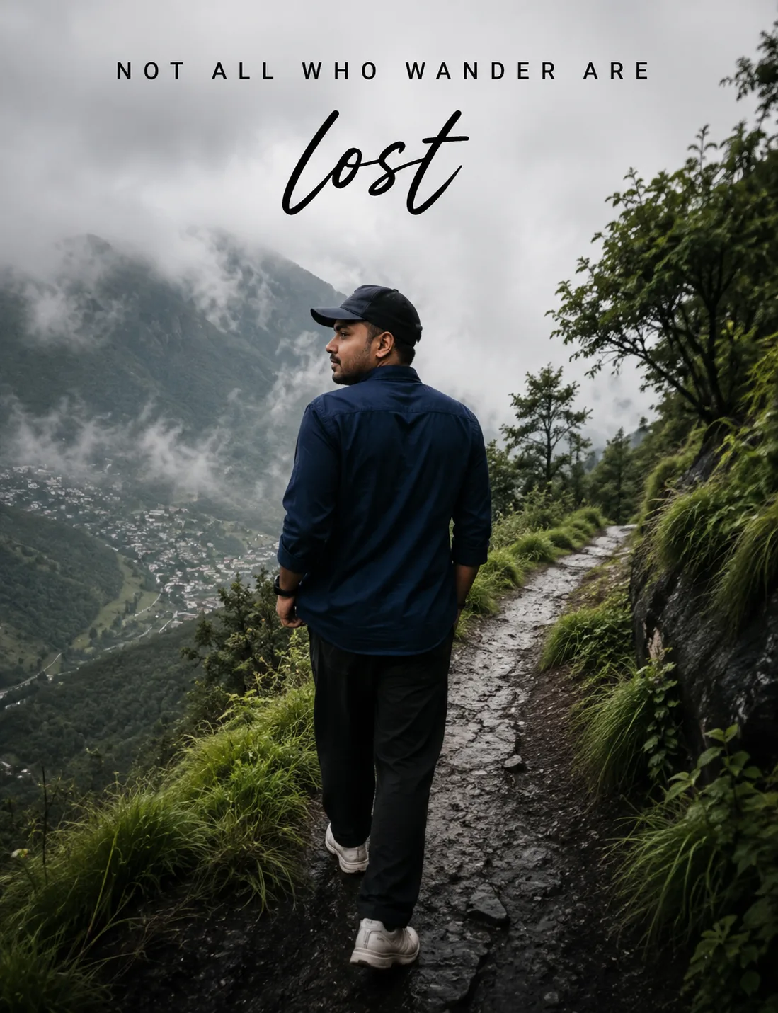 Create an ultra-realistic cinematic travel photograph using my uploaded face photo as the ONLY identity reference.