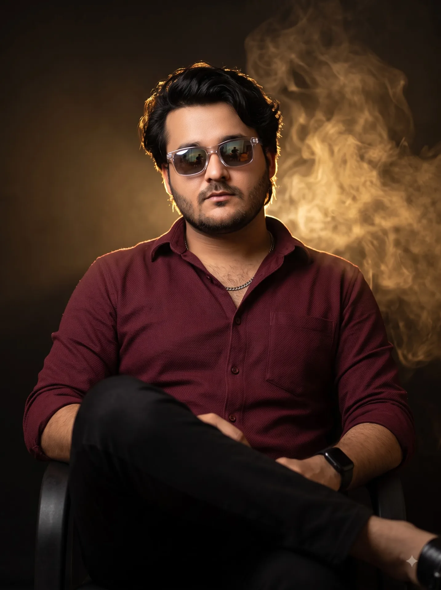 Create an ultra-realistic cinematic professional DSLR fashion portrait, exactly 1080×1350 pixels, strict 4:5 vertical composition.