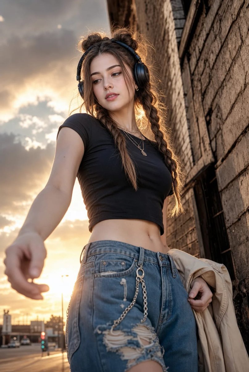Cinematic Fashion Portrait