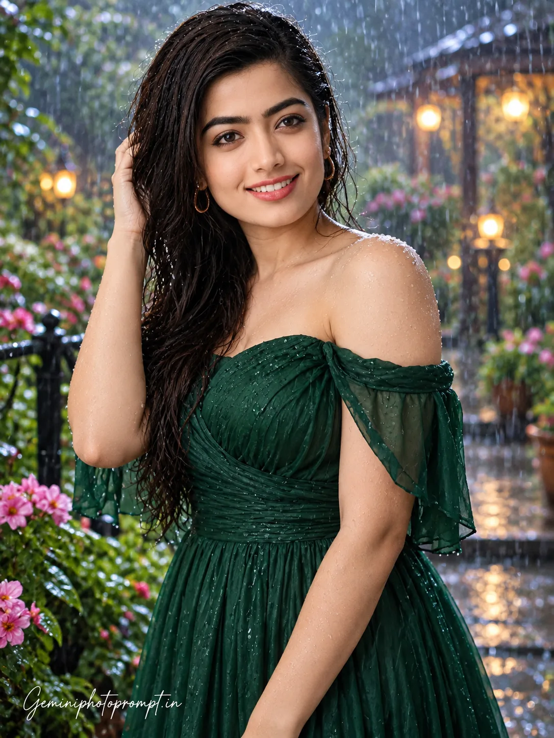 CREATE AN ULTRA-REALISTIC CINEMATIC 8K HDR PORTRAIT OF THE EXACT SAME ADULT WOMAN FROM THE UPLOADED REFERENCE PHOTO, STANDING ELEGANTLY IN