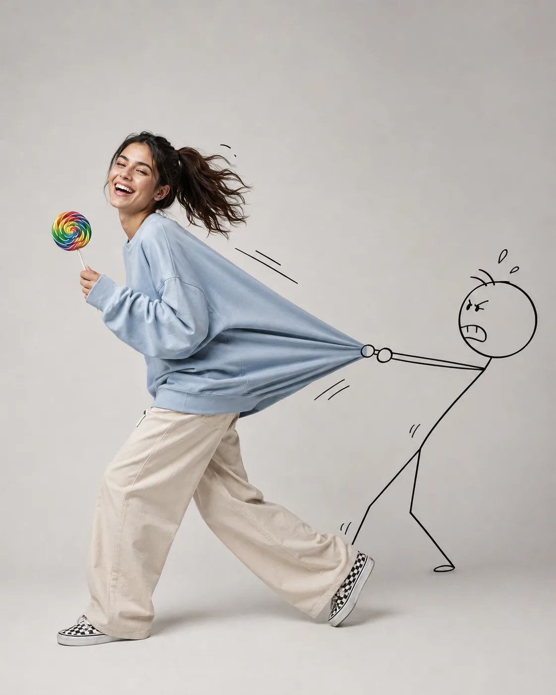 Playful Reality vs Doodle Art — Female Edition