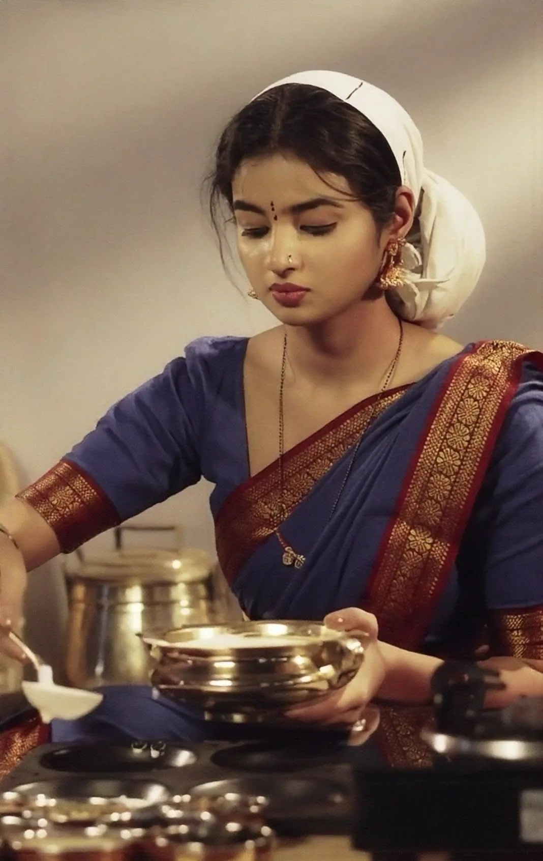 Traditional Grace — Timeless Indian Kitchen Portrait