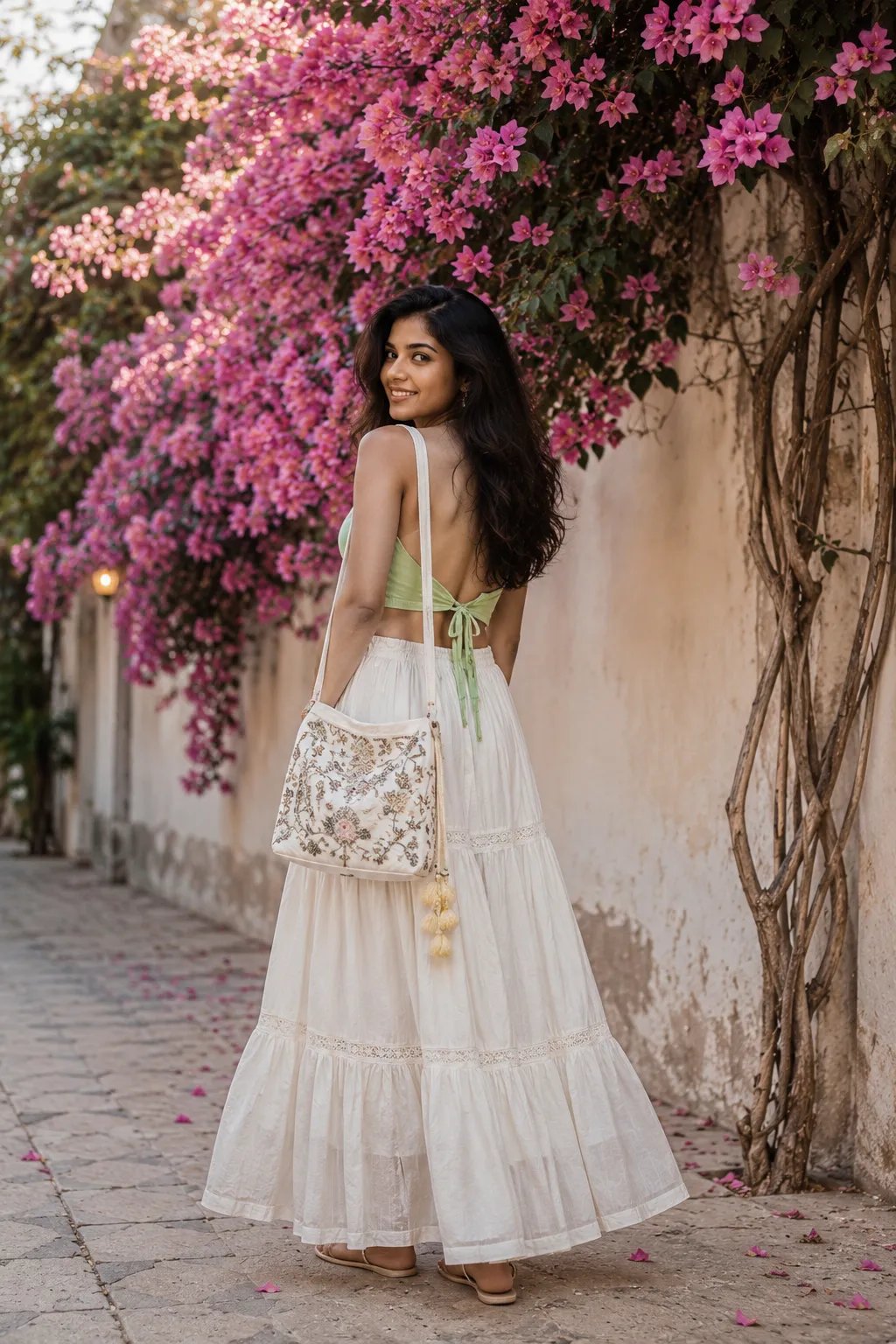 Woman in Boho Fashion