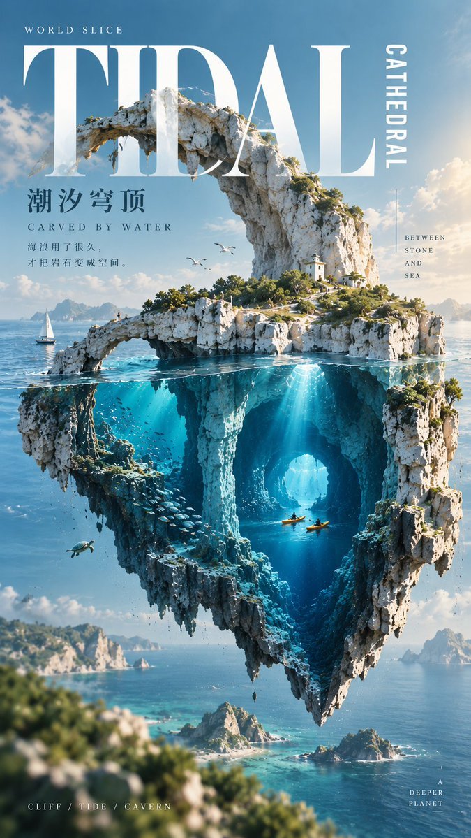 🌊 Nature is already a better designer than most layouts!