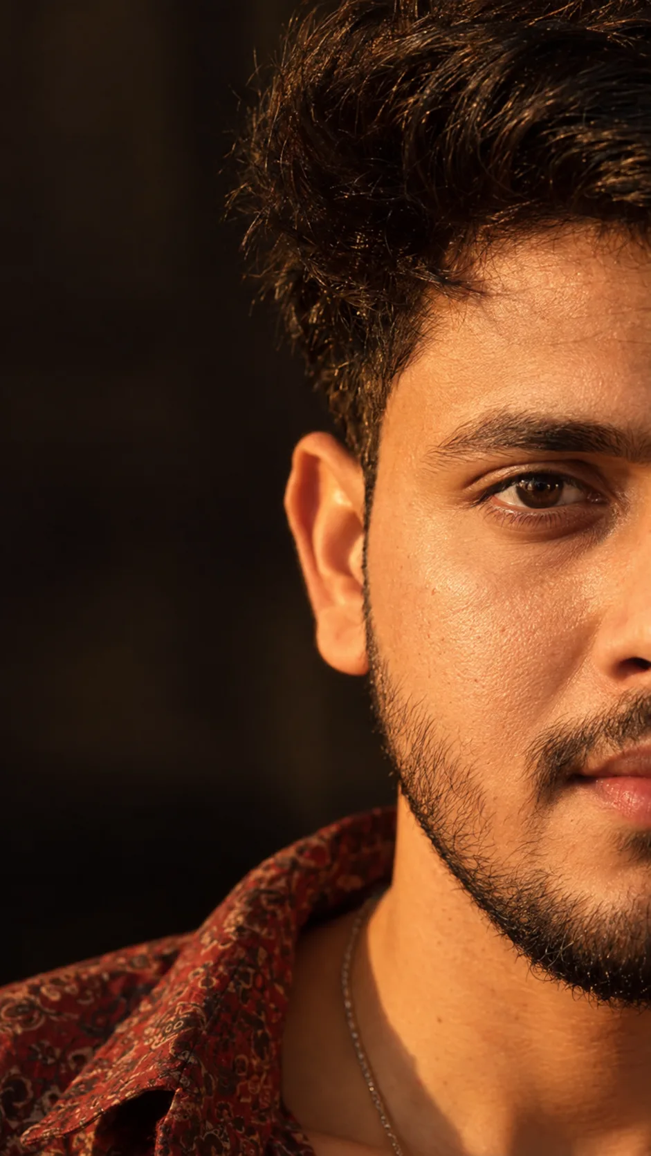 πΈ Exact Image Generation Prompt Create an ultra-realistic cinematic extreme close-up portrait closely matching the uploaded reference