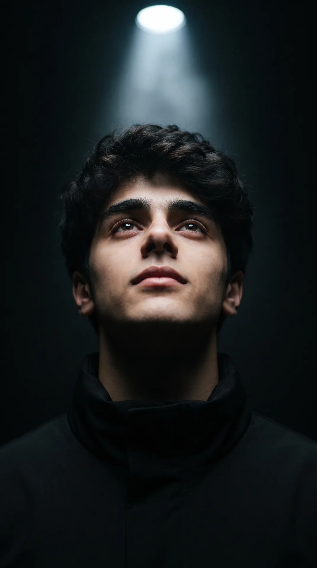 A hyper-realistic cinematic close-up portrait (use uploaded face as reference).