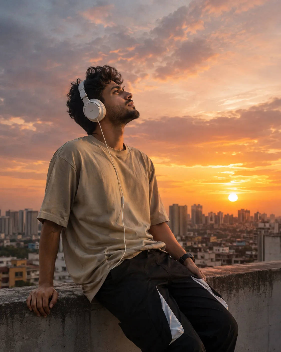 Create a highly realistic, ultra-cinematic lifestyle portrait inspired by the reference image.