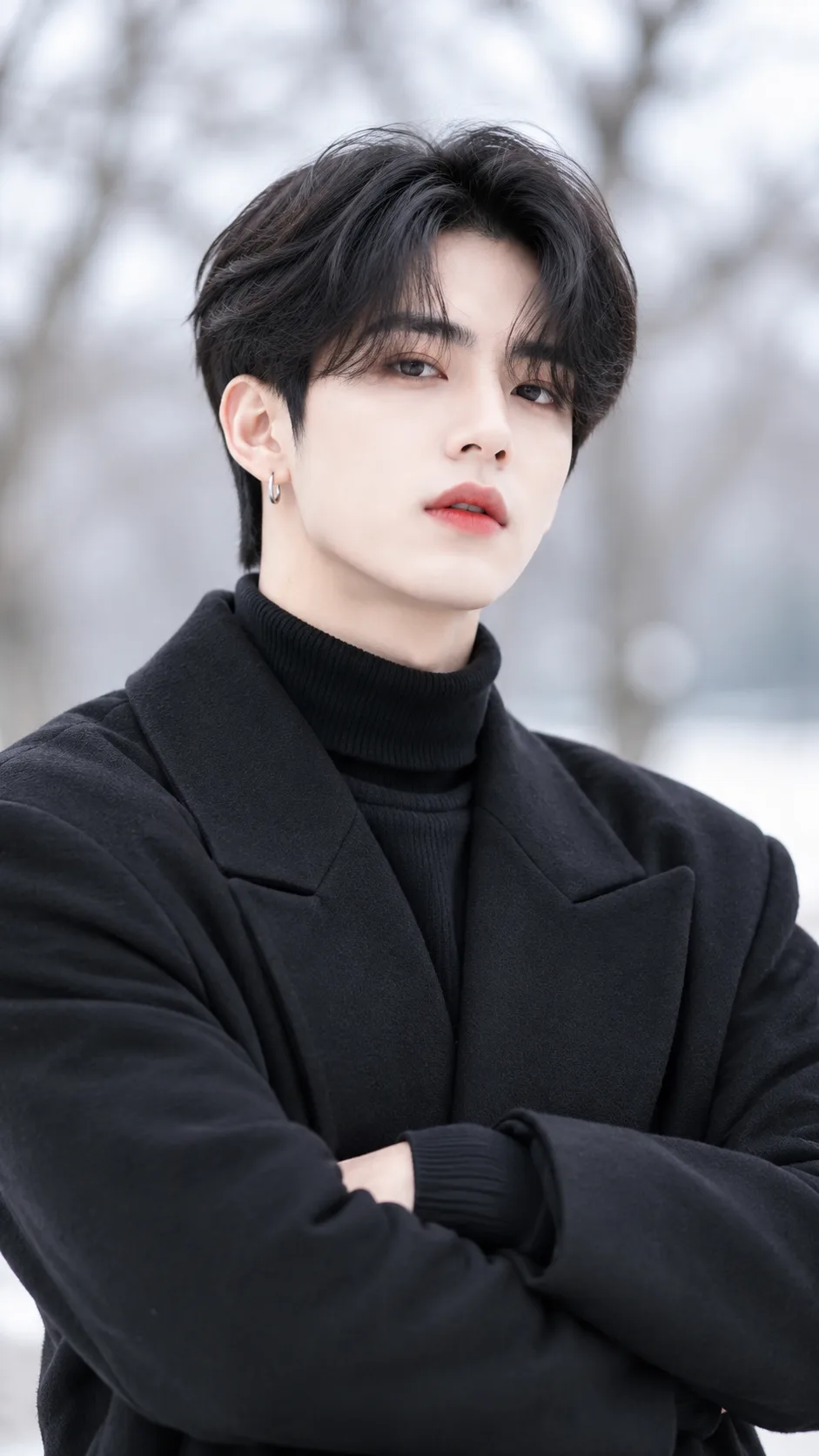 aspect ratio 9:16 , Keep the person exactly as shown in the reference image with 100% identical facial features, bone structure, 4K
