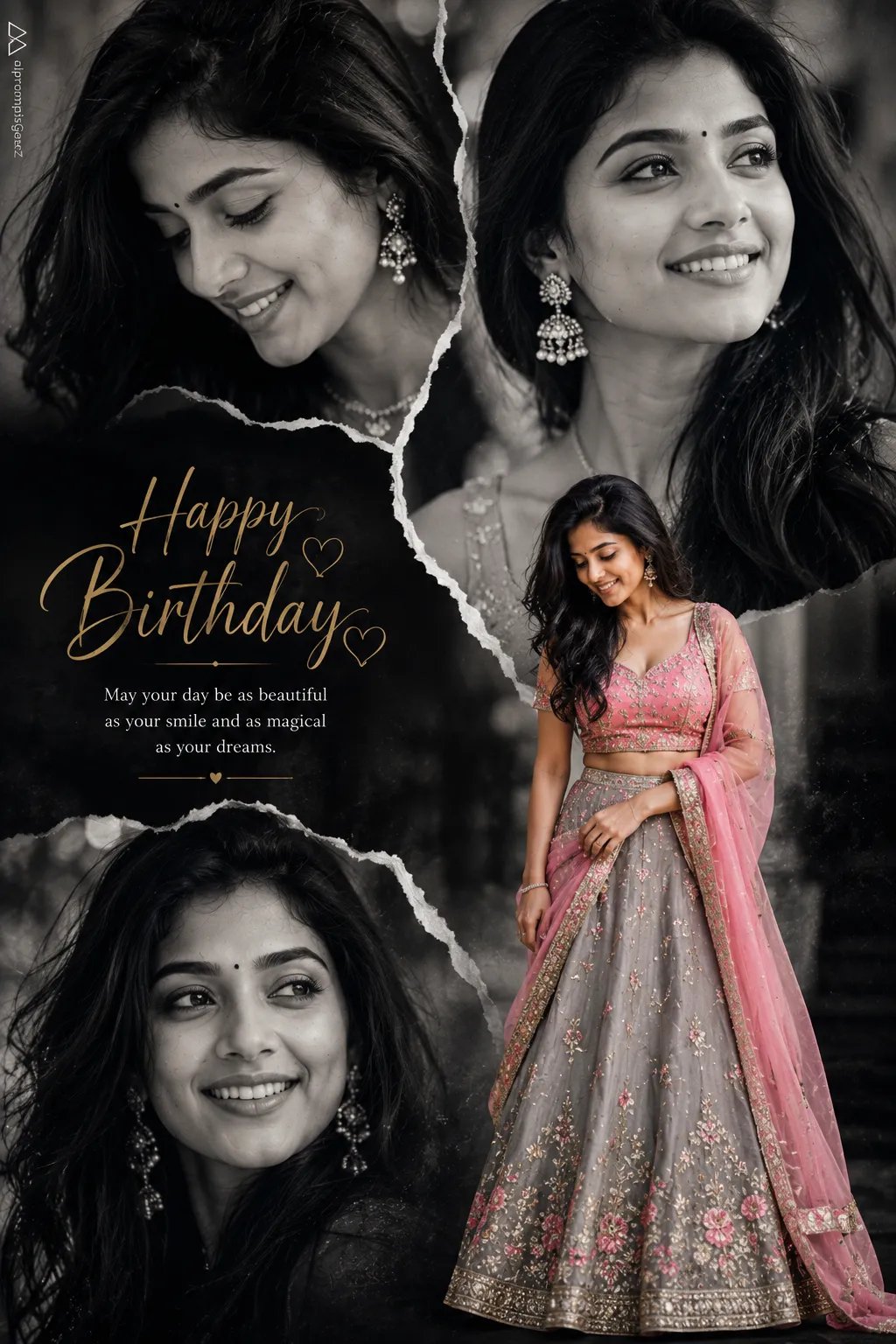 πβ¨ Ultra-Realistic Birthday Collage AI Prompt!