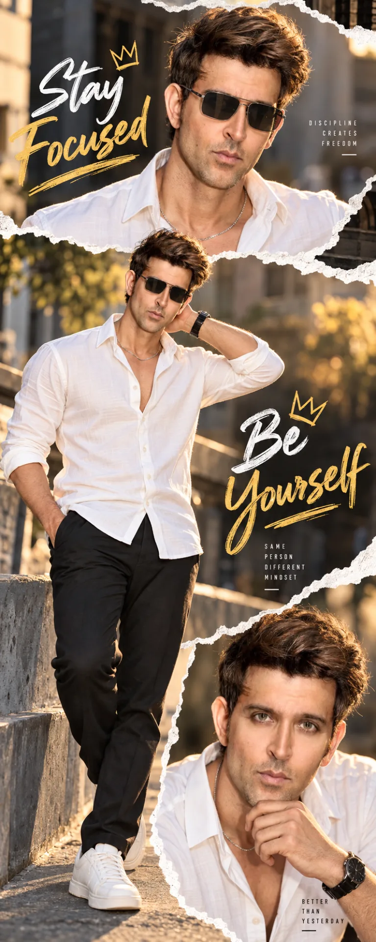 { "category": "portrait_creator", "category_reasoning": "The image features a young male subject in a stylized, modern social media layout