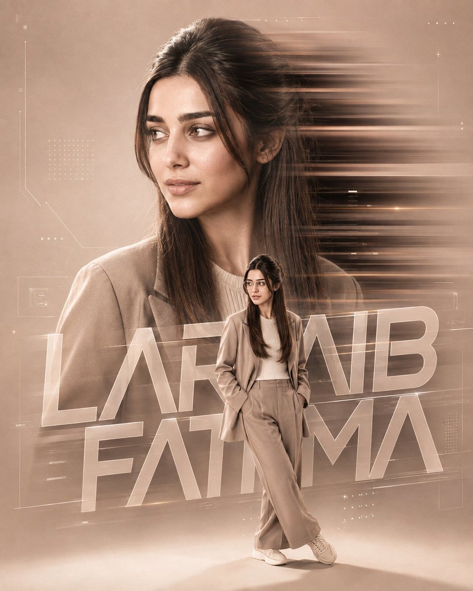 GPT image 2 on chatgpt Prompt: Create a premium cinematic double-exposure portrait poster of the subject in a clean, soft beige studio