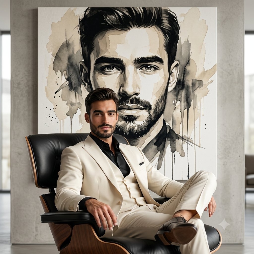 Cinematic Man Portrait