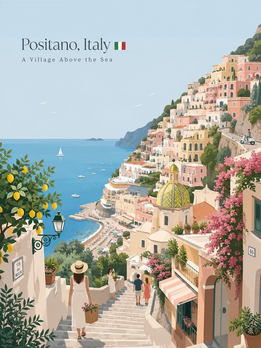 Minimalist Travel Poster Design