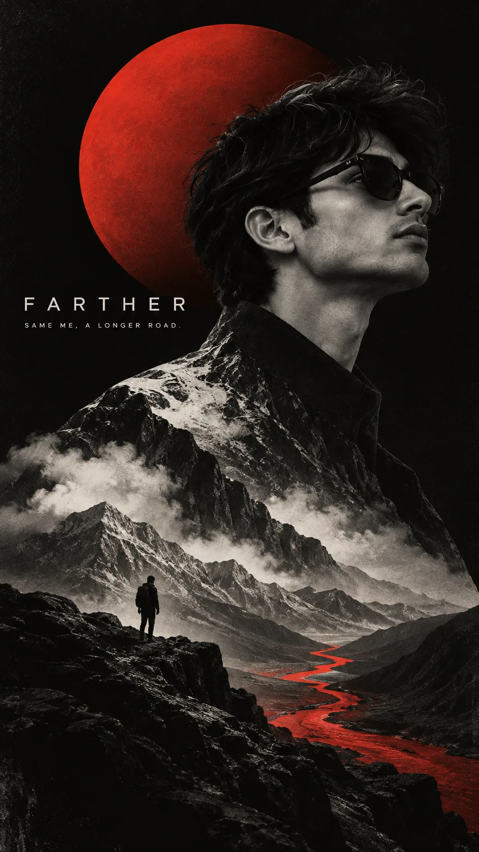 Create a finished art-film poster, 9:16.