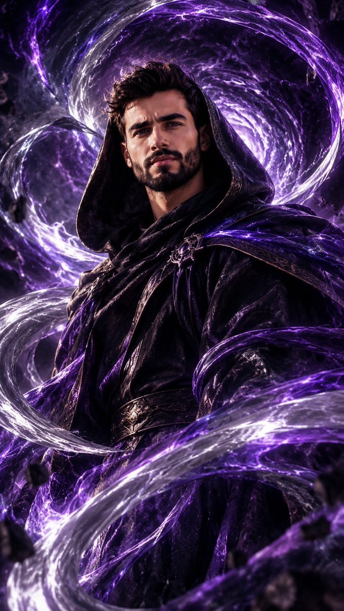 Cosmic Energy Vortex Man