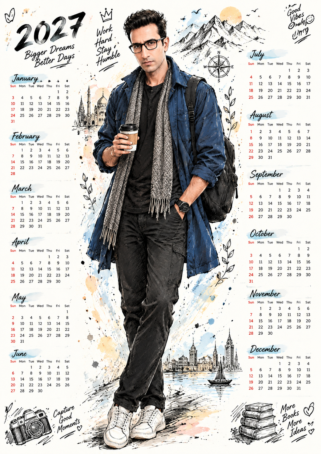 2027 Image Calendar