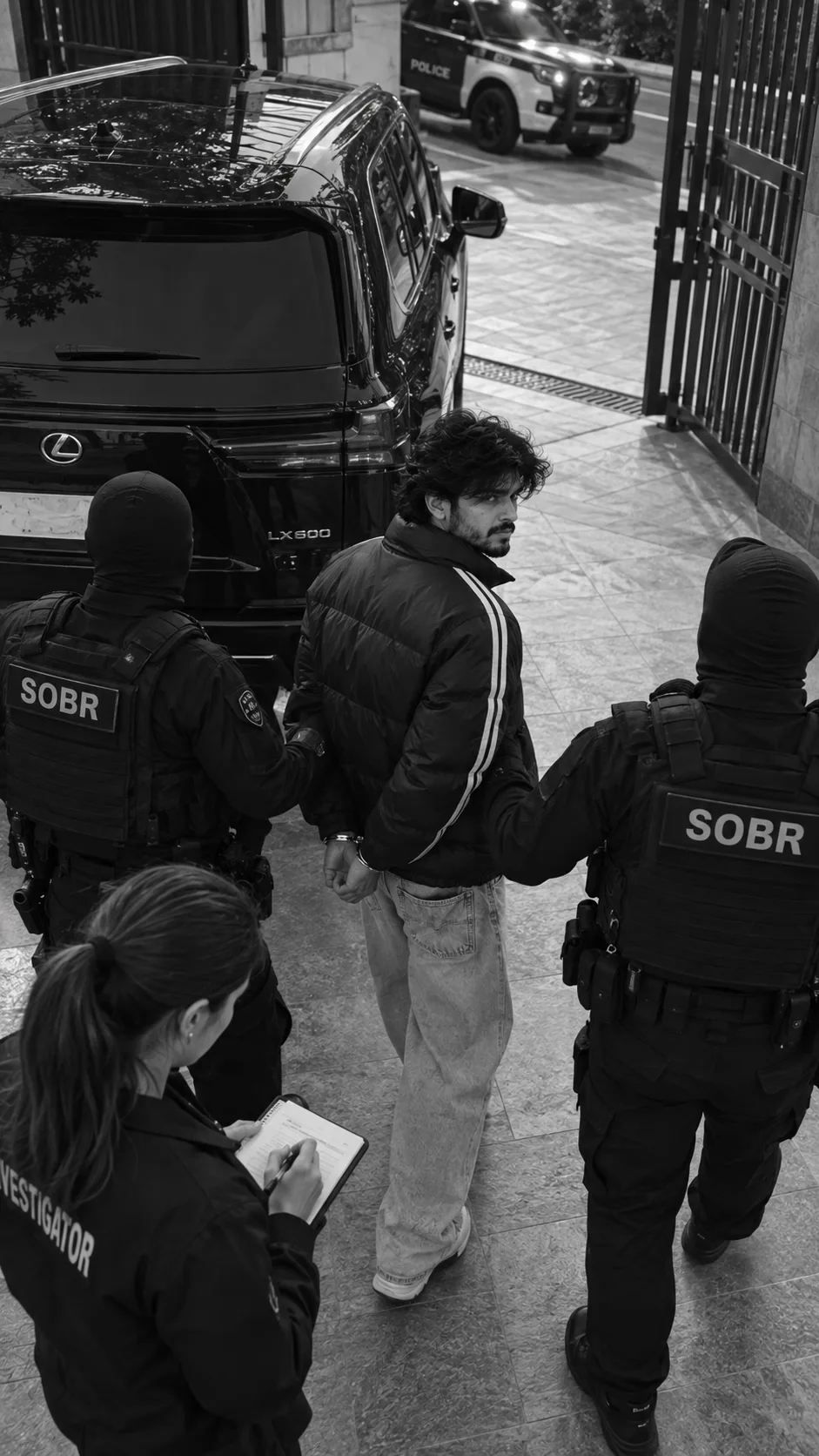 Viral Police Arrest Prompt