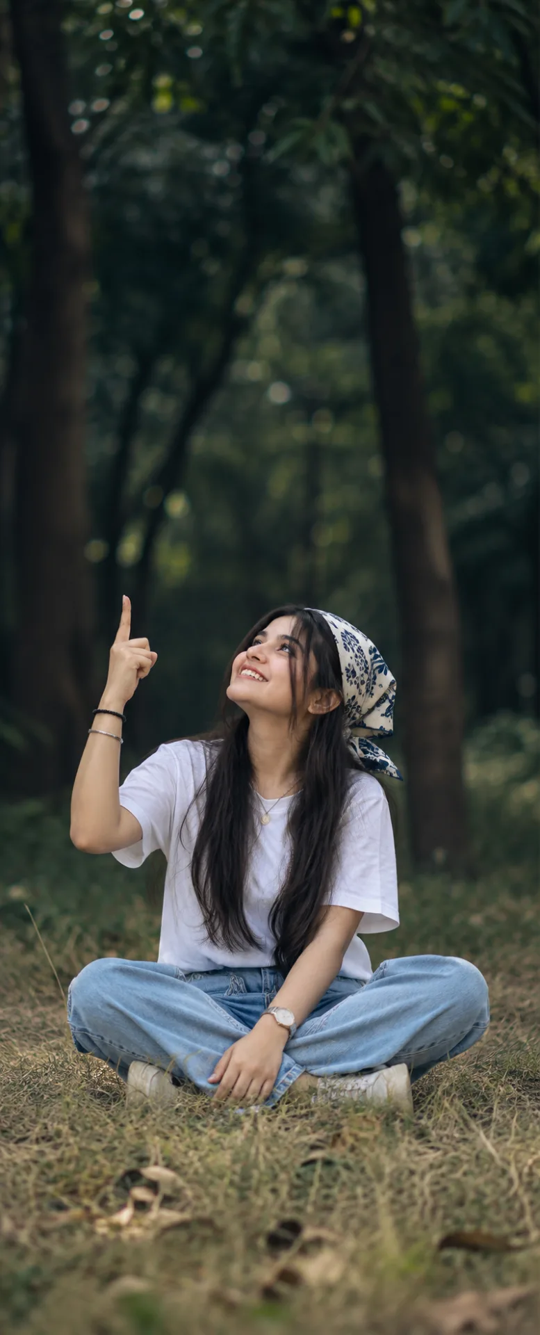 { "category": "portrait_creator", "category_reasoning": "Single stylized subject in an outdoor setting, typical of social media creator