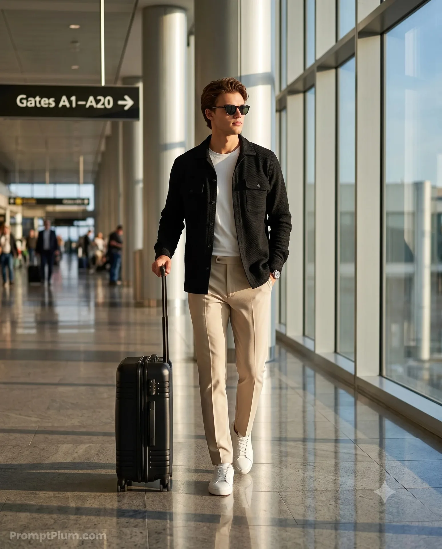 Create a **premium 8K ultra-photorealistic cinematic travel portrait** of the person from the uploaded reference photo.