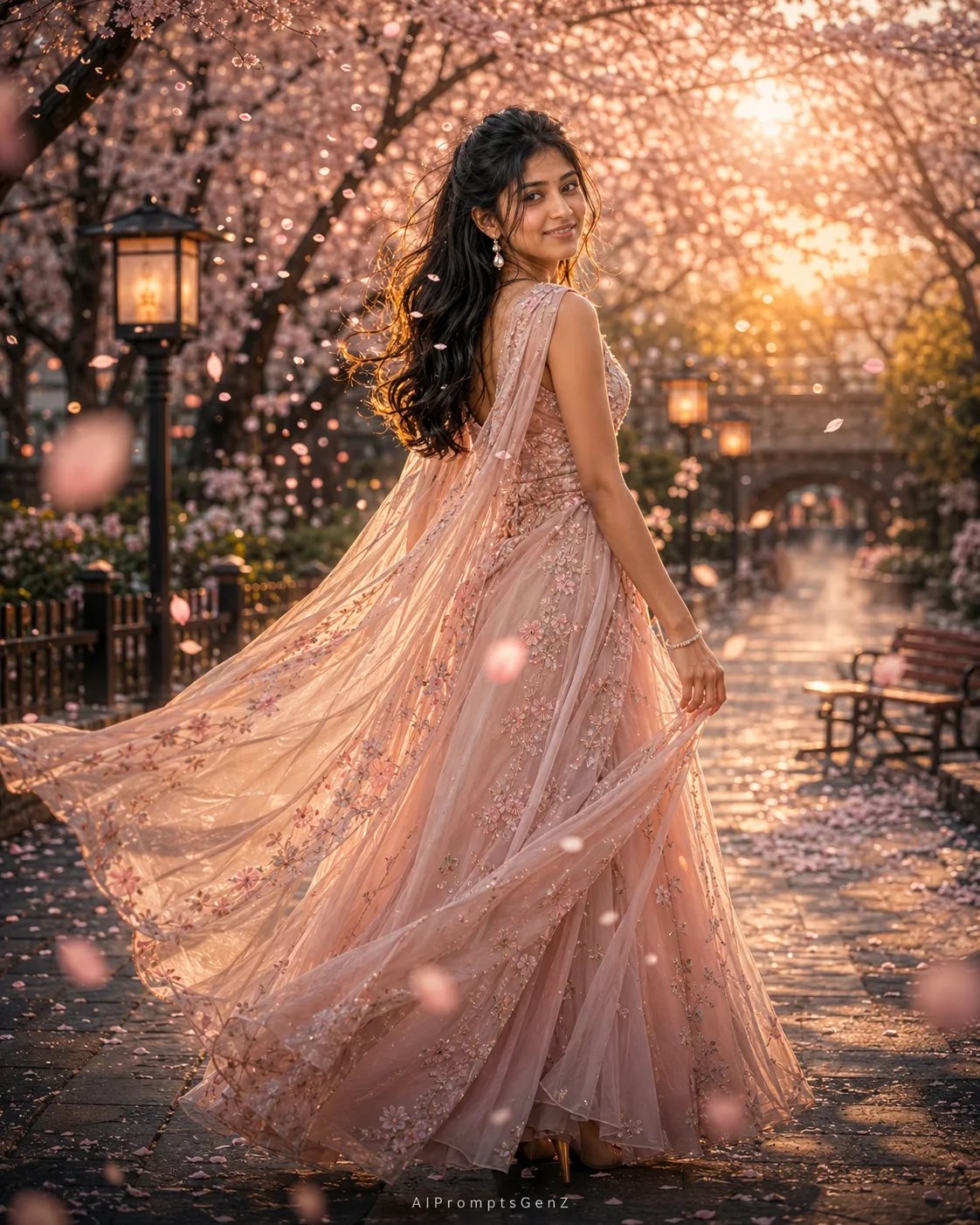 🌸 Walk through a dream beneath thousands of cherry blossoms.