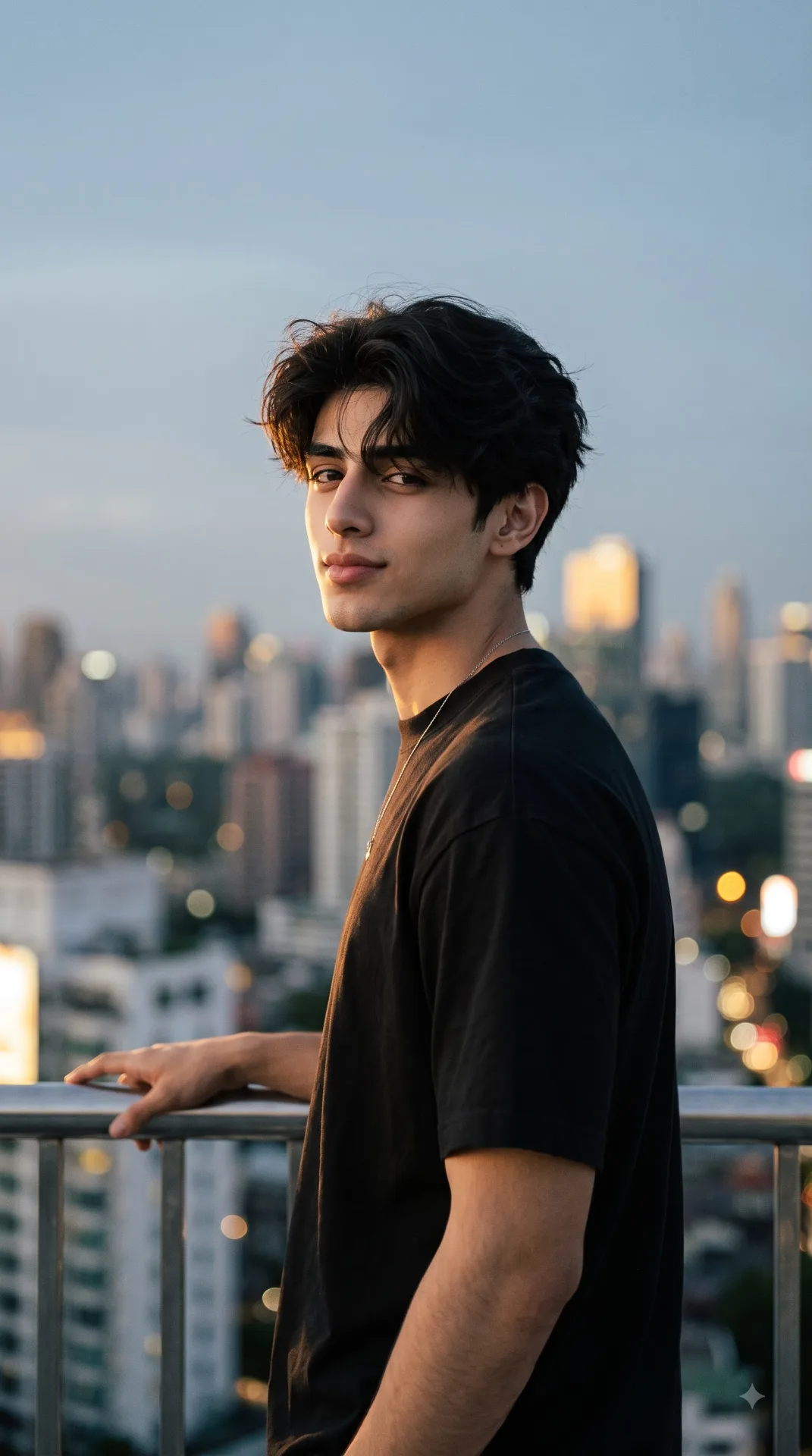Edit this photo. Keep the subject's exact facial bone structure, eye shape and color, nose shape, lip shape, jawline, and skin tone 100%