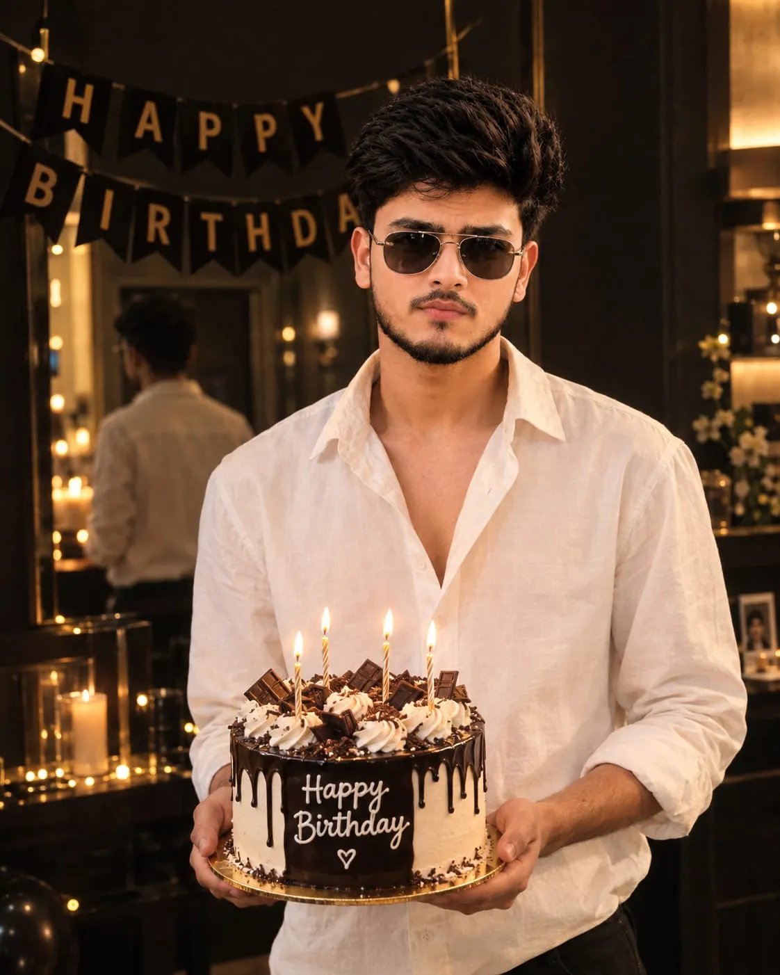 Cinematic Birthday Portrait
