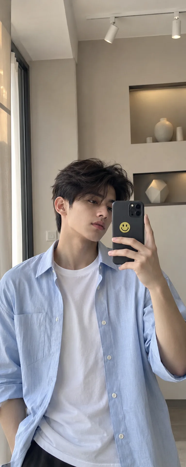 aspect ratio 9:16 , Keep the person exactly as shown in the reference image with 100% identical facial features, bone structure, 4K