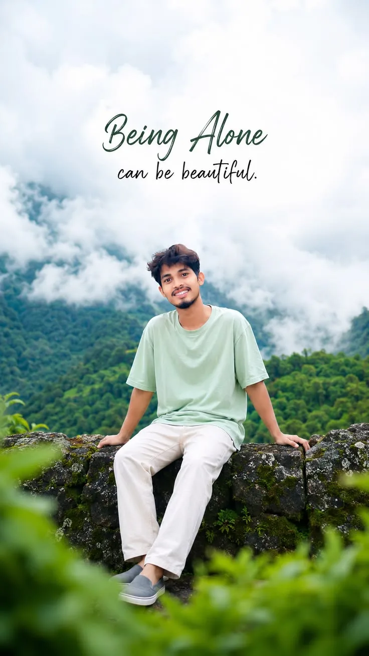 A photorealistic vertical shot in exact 9:16 aspect ratio capturing the young South Asian man from the reference image, strictly preserving