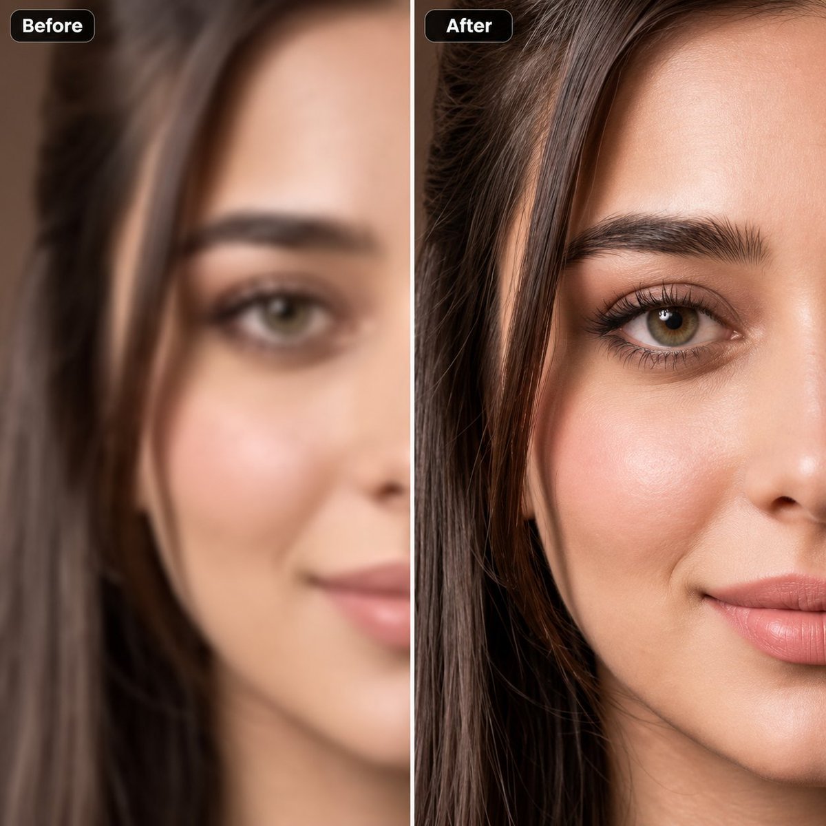 To One-Click 4K Restoration Prompt Bring blurry, faded, and damaged photos back with natural colors and stunning clarity.