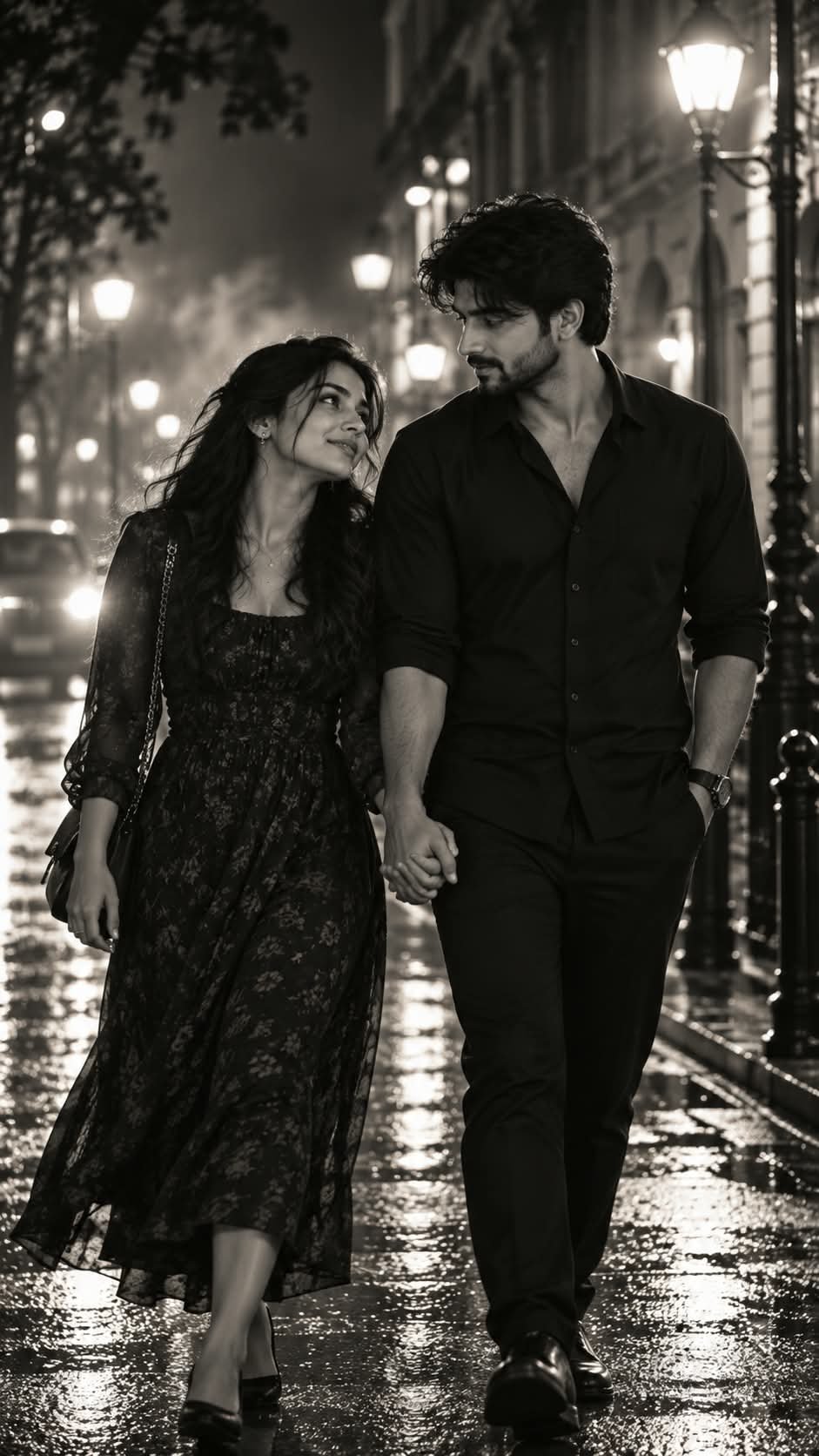 Cinematic Couple Night City