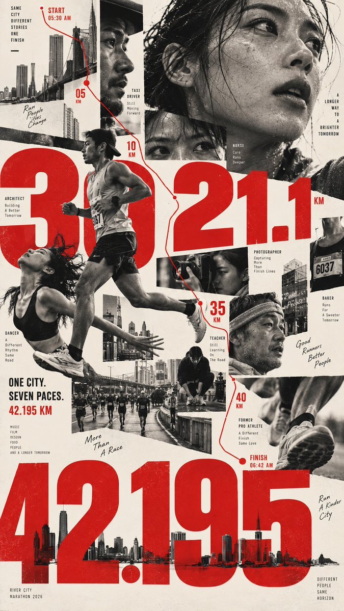 Multi-person poster design