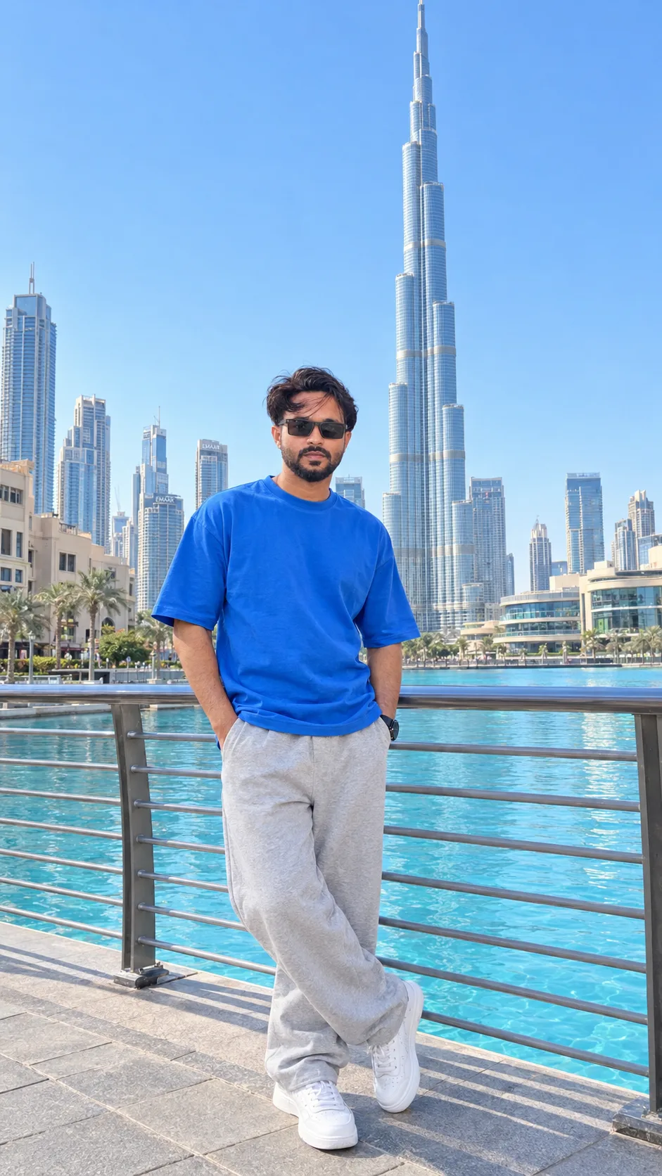 Create a photorealistic, high-end cinematic vertical 9:16 travel photograph, closely inspired by the uploaded reference image.